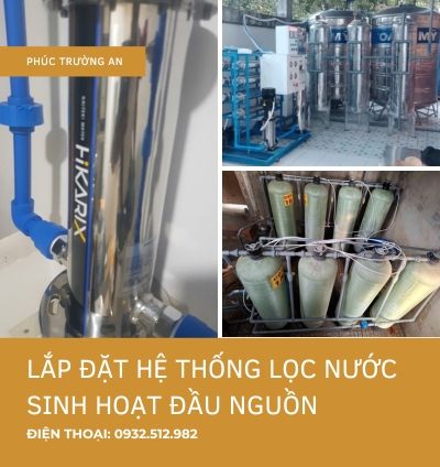 lắp đặt hệ thống lọc nước sinh hoạt đầu nguồn (2)