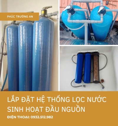 lắp đặt hệ thống lọc nước sinh hoạt đầu nguồn (4)