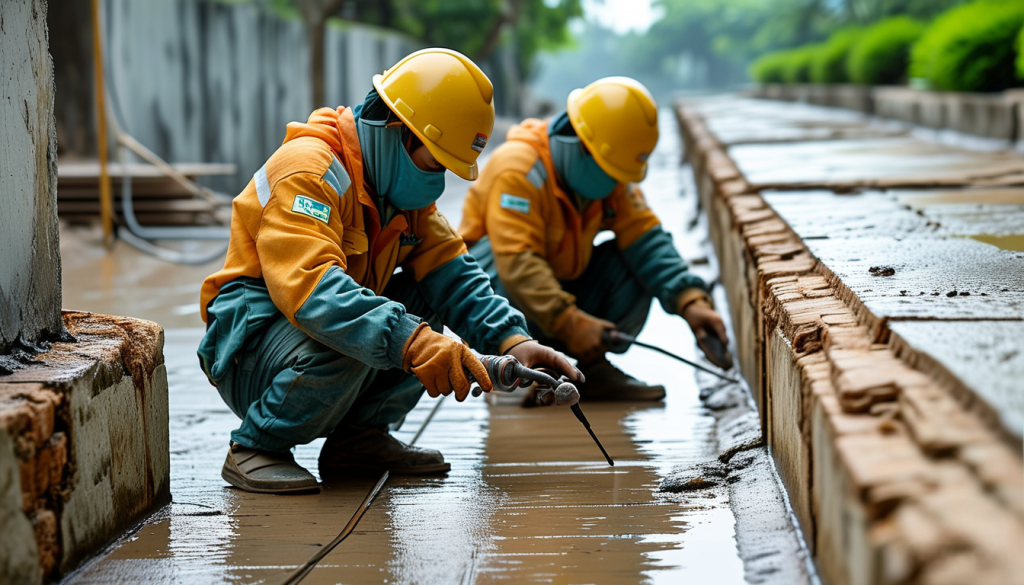 Quy trình chống thấm dột chuyên nghiệp tại tphcm - phúc trường an