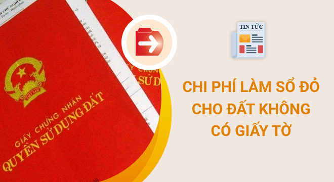 chi phí cấp sổ đỏ