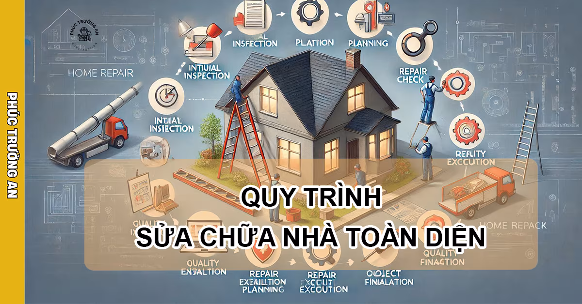Quy Trình Sửa Chữa Nhà Toàn Diện Của Phúc Trường An