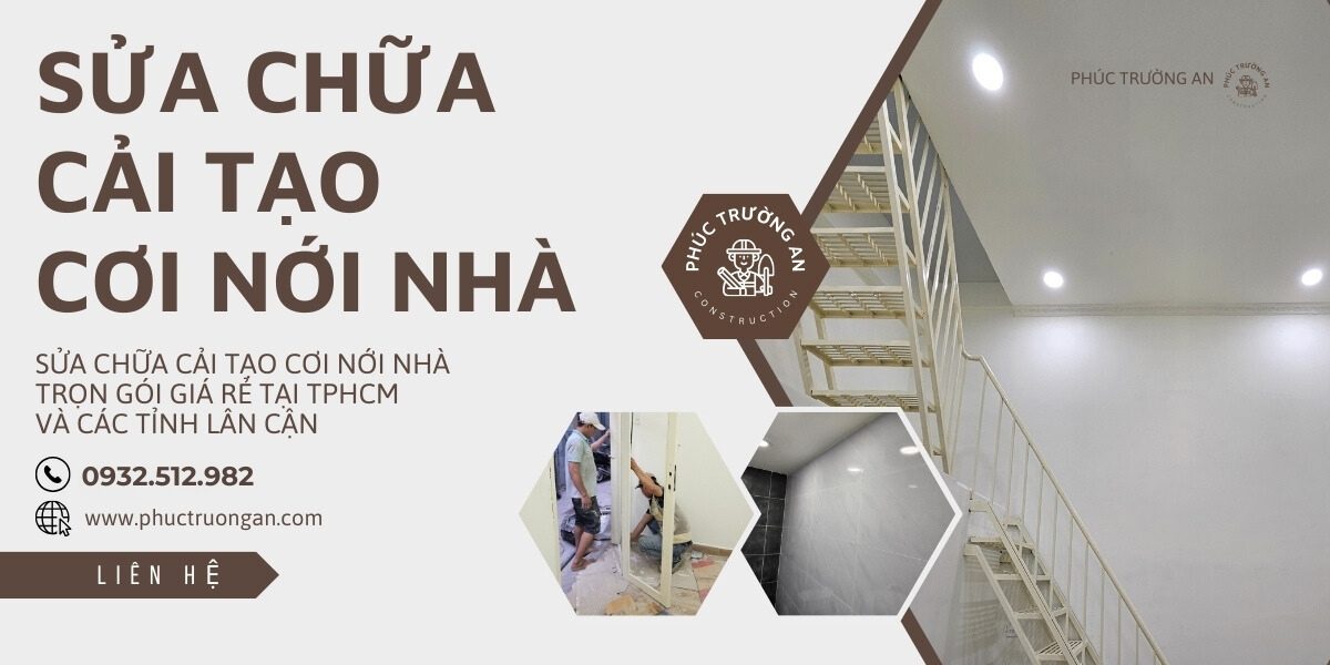 sửa chữa cải tạo nhà trọn gói - phúc trường an